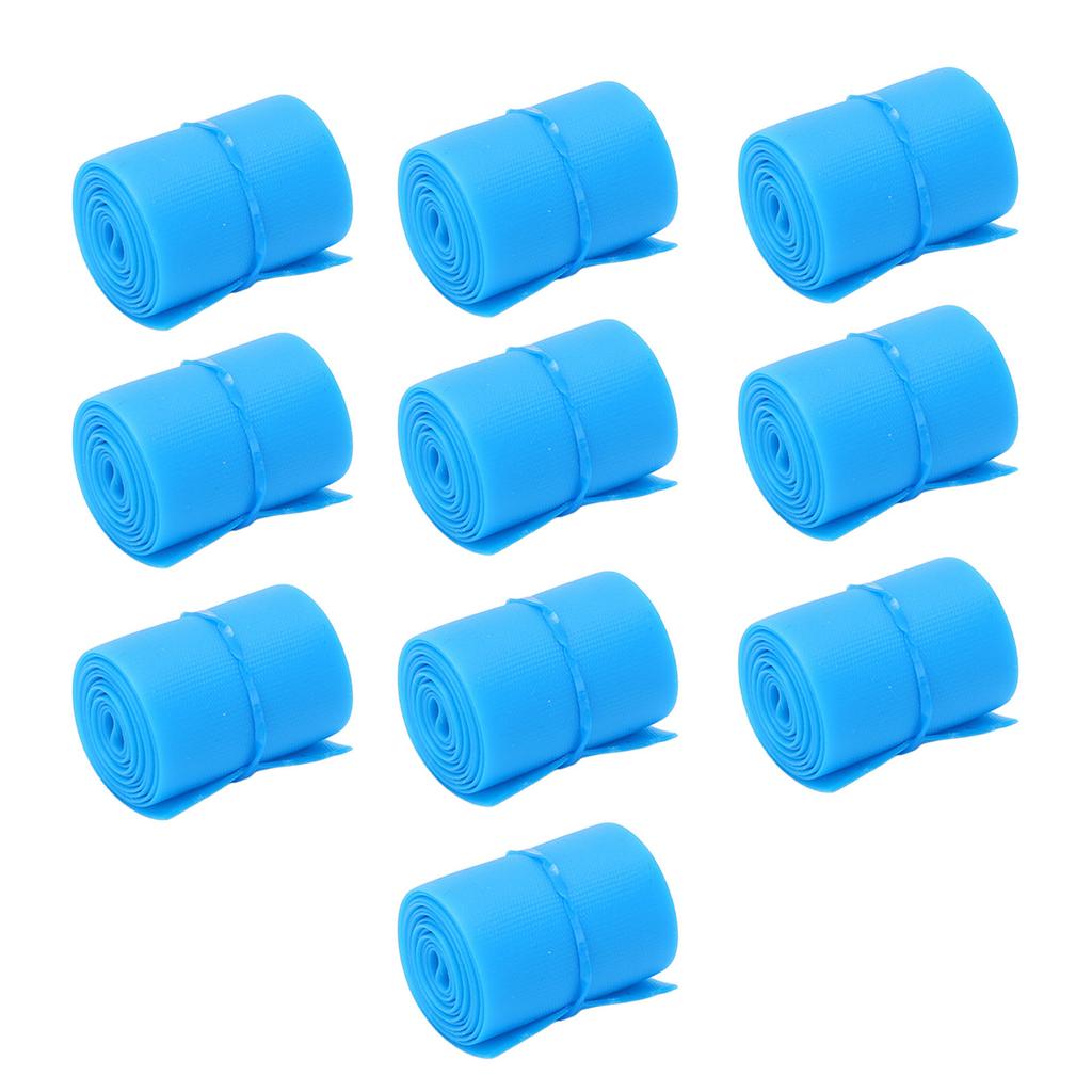 10 ks Turniket Cca 1x18,1in Jednorázový Bez latexu Odolný proti roztržení Flexibilní Gumový Turniket