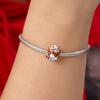 New Copper Coffee Champagne Afternoon Tea Dangle Pendant Beads Diy Fit Original Pendant Charm Bracelet Women Jewelr