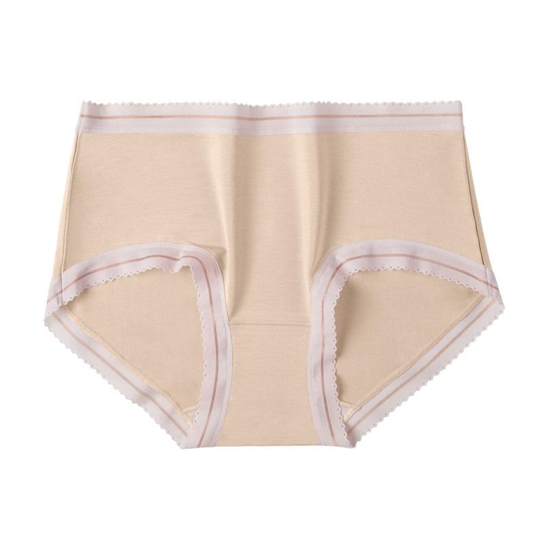 Antibakterielt undertøy i silkekvalitet Eksklusivt pustende undertøy Superelastisk silkeglatt undertøy Blondekant modal triangelbukser