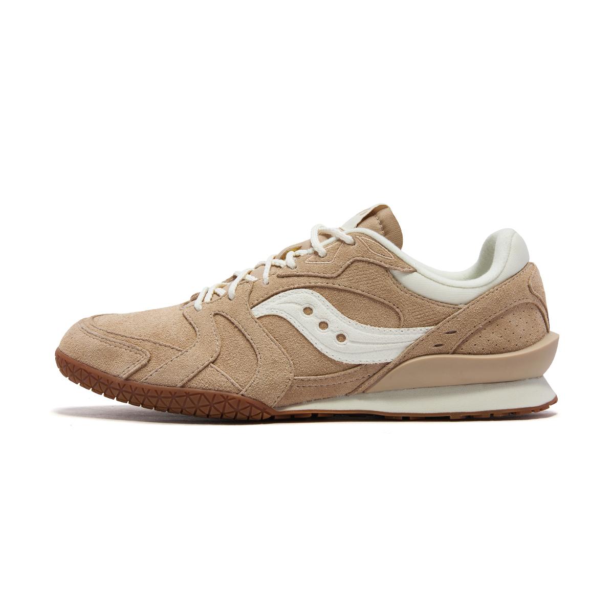 

Saucony Bullet V2 Soft Comfortable Durable Classic Synthetic Leather Casual Running Shoes Women sneaker Brown S79089-3 39