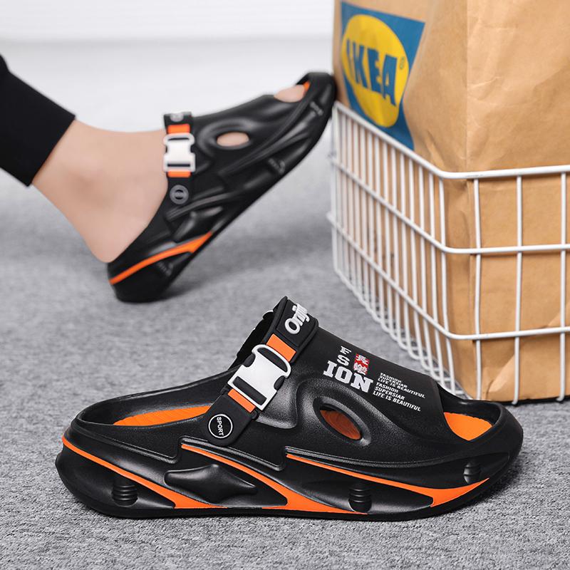 2025 Designer Men Summer Sandals Clogs Home Platform Garden Slippers Casual Slides Soft Sole Light Beach Slipper