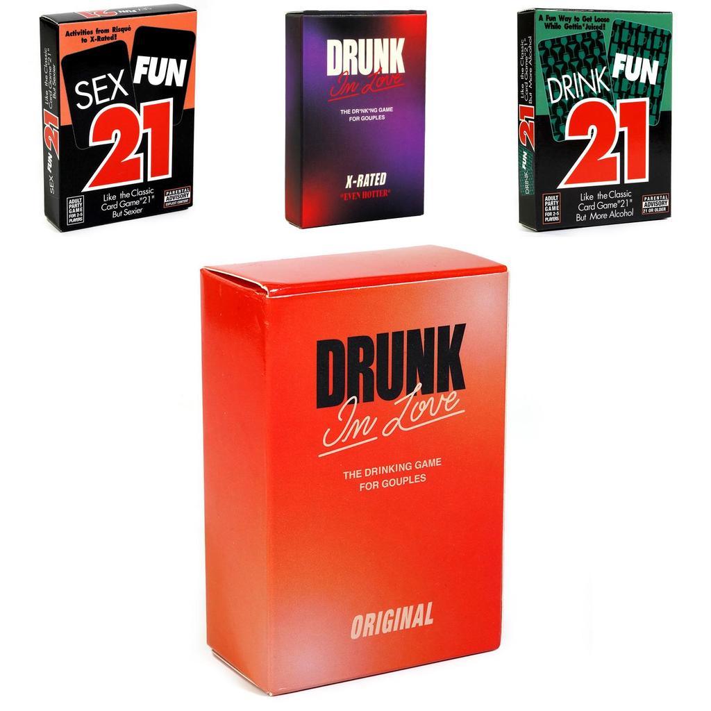 Drink Fun Couples Party Card Game For Romantic Drinking Games And Couples Communication