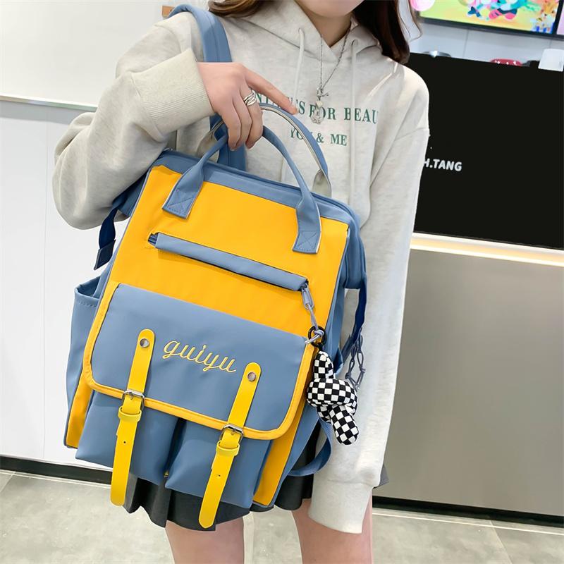 

Студенческий школьный женский рюкзак большой вместимости, студенческий рюкзак для книг