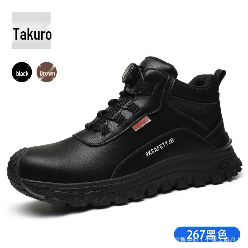 6kV Insulated Plastic Toe Labor Protection Shoes: Anti-Smash, Anti-Puncture, Wear-Resistant, Anti-Slip, Lightweight, Comfortable Work Shoes