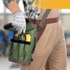 Waterproof Magnetic Tool Organizer Made of Oxford Fabric for Home Storage and Multipurpose Use Portable Hand-Held Wear-Resistant Roll Bag Is Thickened