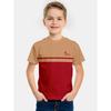 Kids Clothes Gradient Paris Printed T-Shirt Summer Outdoor Boys Girls Casual Short Sleeve Fashion Trend Street Child Top