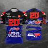 Fabio Quartararo 20 Fan Tričko El Diablo Motocyklový Jezdec Grafické Tričko 3D Tisk Unisex Ležérní Letní Krátký Rukáv