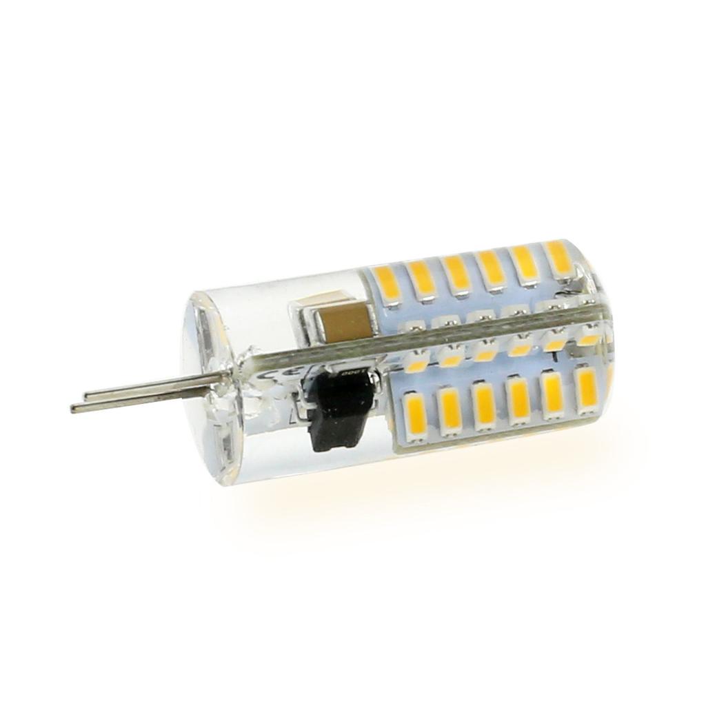 Mini G4 LED Silicone Light Bulb 5W 48 SMD 3014 Warm Cold White DC 12V AC 110V 220V Replace Halogen Crystal Lamp Replace Halogen