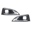 Classy-Car Front Bumper Lower Grille Fog Lamp Cover Car No Sensor Fog Light Cover For 4008 5008 GT Right