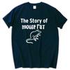 Parks And Recreation Maus Rat Lizenzierte Herren T-Shirts Baumwolle Oberteile Marke Sommer T-Shirts