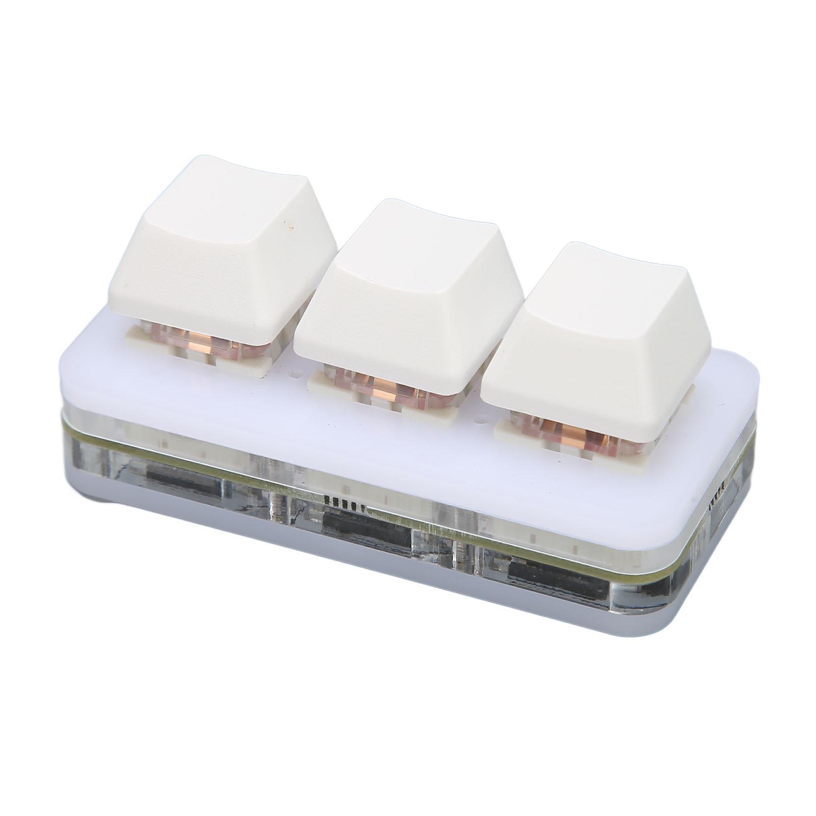 

USB 3 Клавіша Клавіатура RGB LED Підсвітка Підтримує Гарячу Заміну Клавіатура для Програмування Макросів OSU для для OS X для