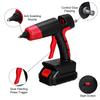 Rechargeable Cordless Hot Melt Glue Gun Li-ion Battery For 11mm Glue Stick Home DIY Repair Tool For Battery 1000W