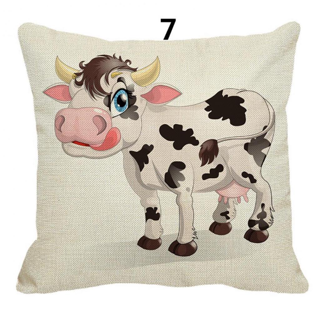 cow pillow case