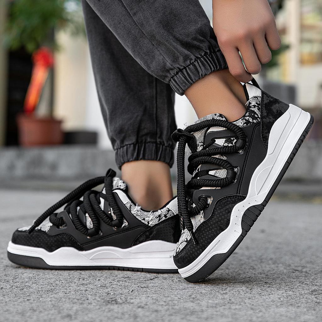 Women’s Sneakers Rugby Running Basketball Tennis Badminton Shoes Casual Outdoor School Student Shoes Couple Men Lightweight Sneakers Plus Size 36-47