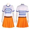Real-Life Version of the Movie One Piece Cosplay Costume, Real-Life Version of Nami Cosplay Anime Costume for Women, Halloween Performance Outfit