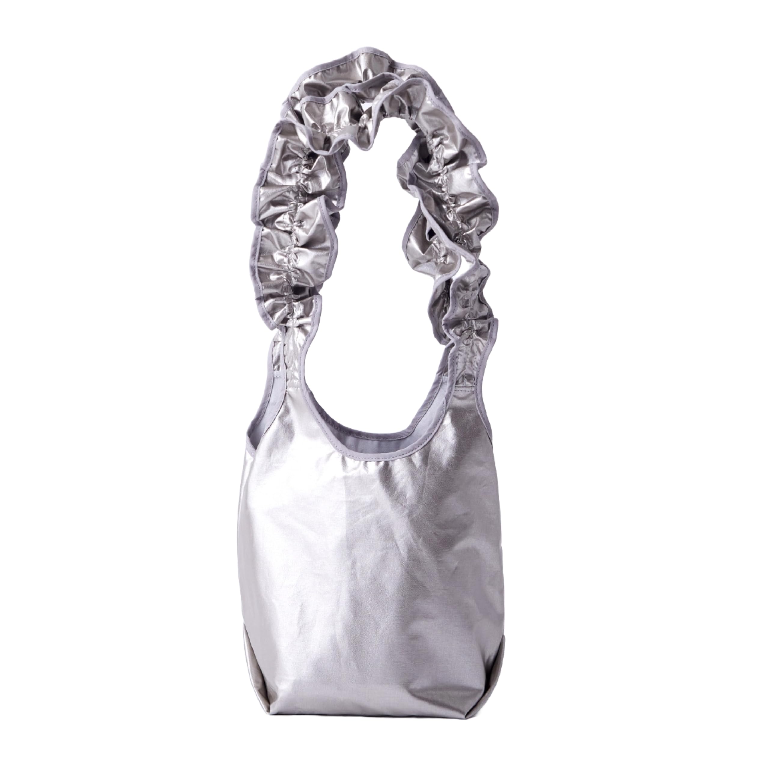 

Eloise LOVE Leather Mini Shoulder Bag, Silver, Women s