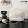 Portable Cubic Makeup Organizer With Waterproof Material For Women And Skincare Items