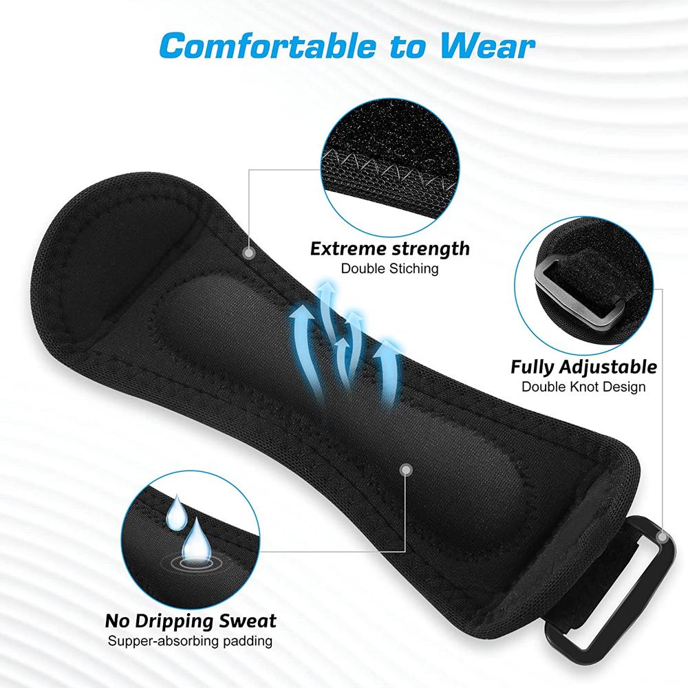 1 Pair Patella Tendon Knee Strap, Knee Pain Relief Support Brace Hiking, Soccer, Basketball, Running,Jumpers Knee,Tennis & Squat