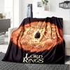 1PC The Lord of the Rings printed blanket, all season lightweight home office outdoor nap multifunctional blanket A10