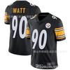 Pittsburgh Steelers 90 T.J. Watt Football Jersey Mens Sports Training Game Shirt