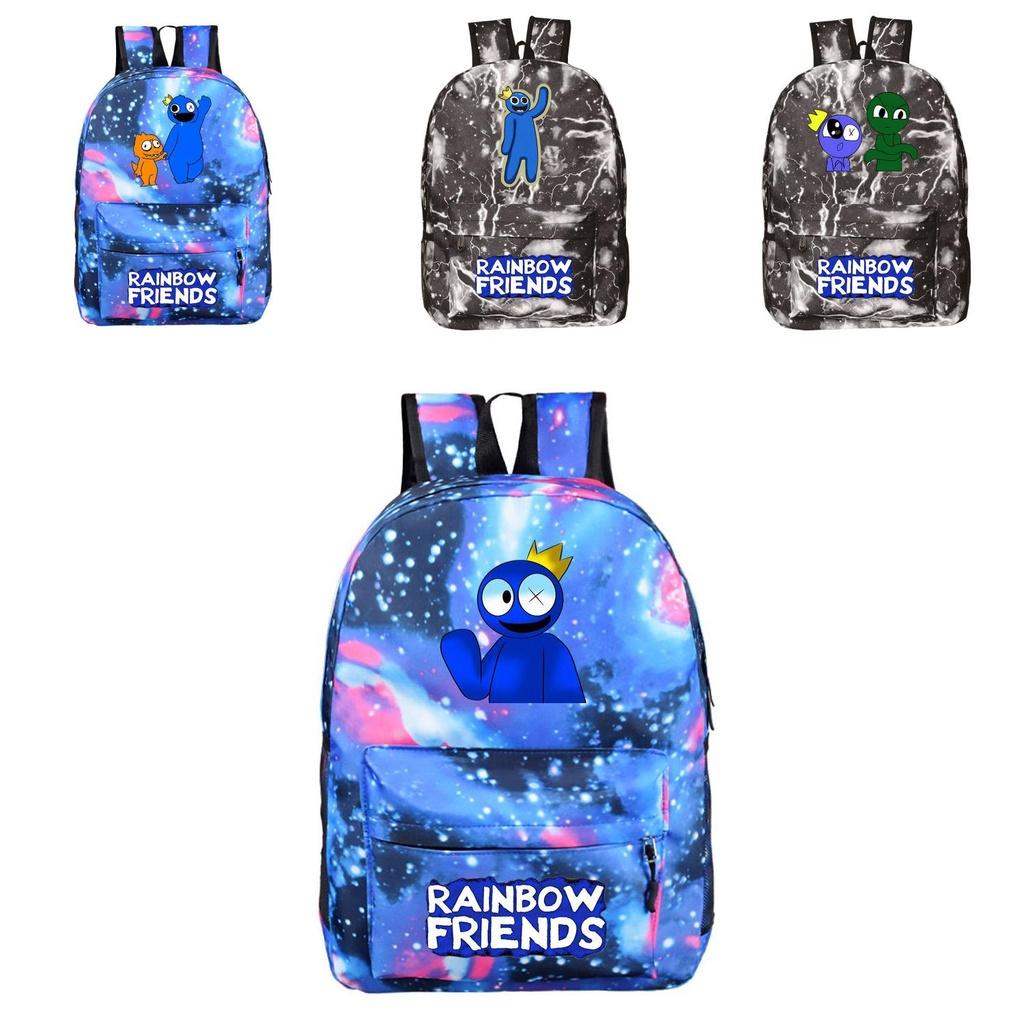 Roblox Rainbow Friends Large Capacity Student Backpack Bag Book