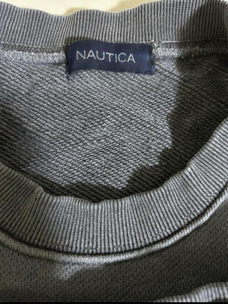 [USED] Jungkook wears NAUTICA sweatshirt, XXL, charcoal gray