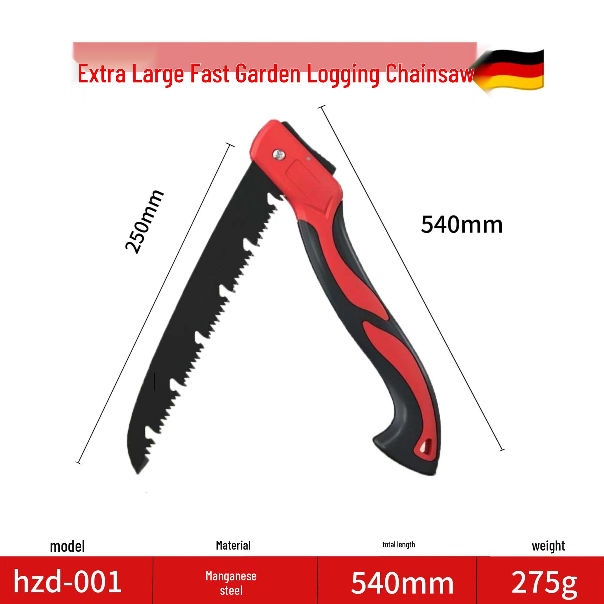 

Садовая складная пила для обрезки - Защита от ржавчины, Ручная для деревообработки и обрезки деревьев