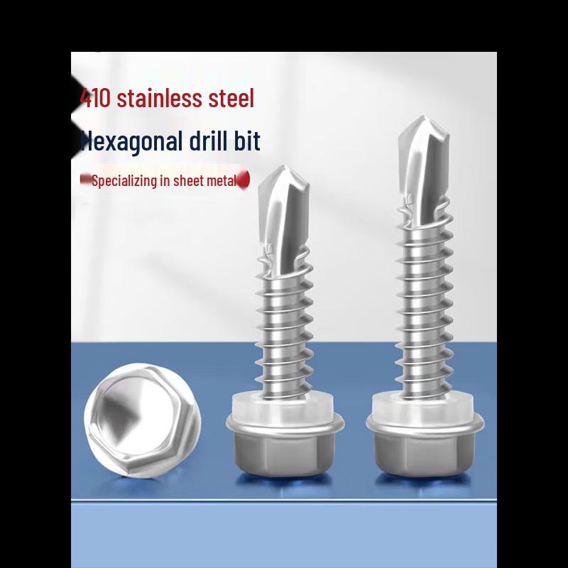 Junpeng Stainless Steel Hex Head Self-Drilling Screws
