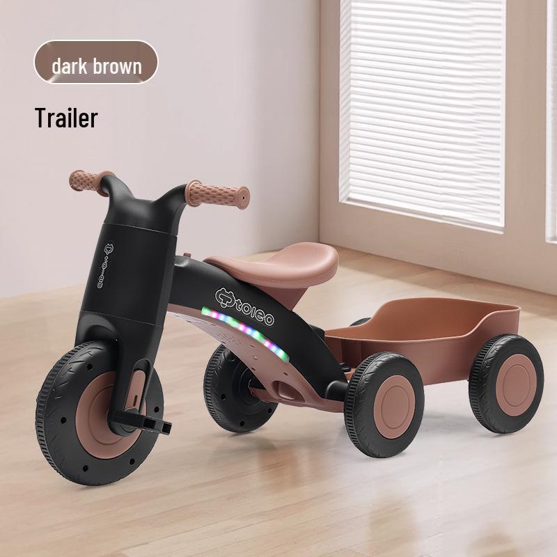 Children's Tricycle Stroller with Lights and Music for Boys & Girls
