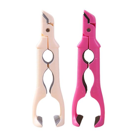 3-in-1 Hot Plate Gripper Tongs Heat Resistant Bowl Tongs Non-Slip Plate Lifter with Built-in