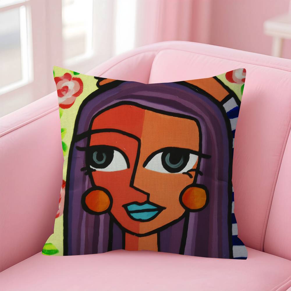 Painting Art Picasso Cushion Cushion Cover Decorative Pillow Sofa Home Decor Case Pillow Cases