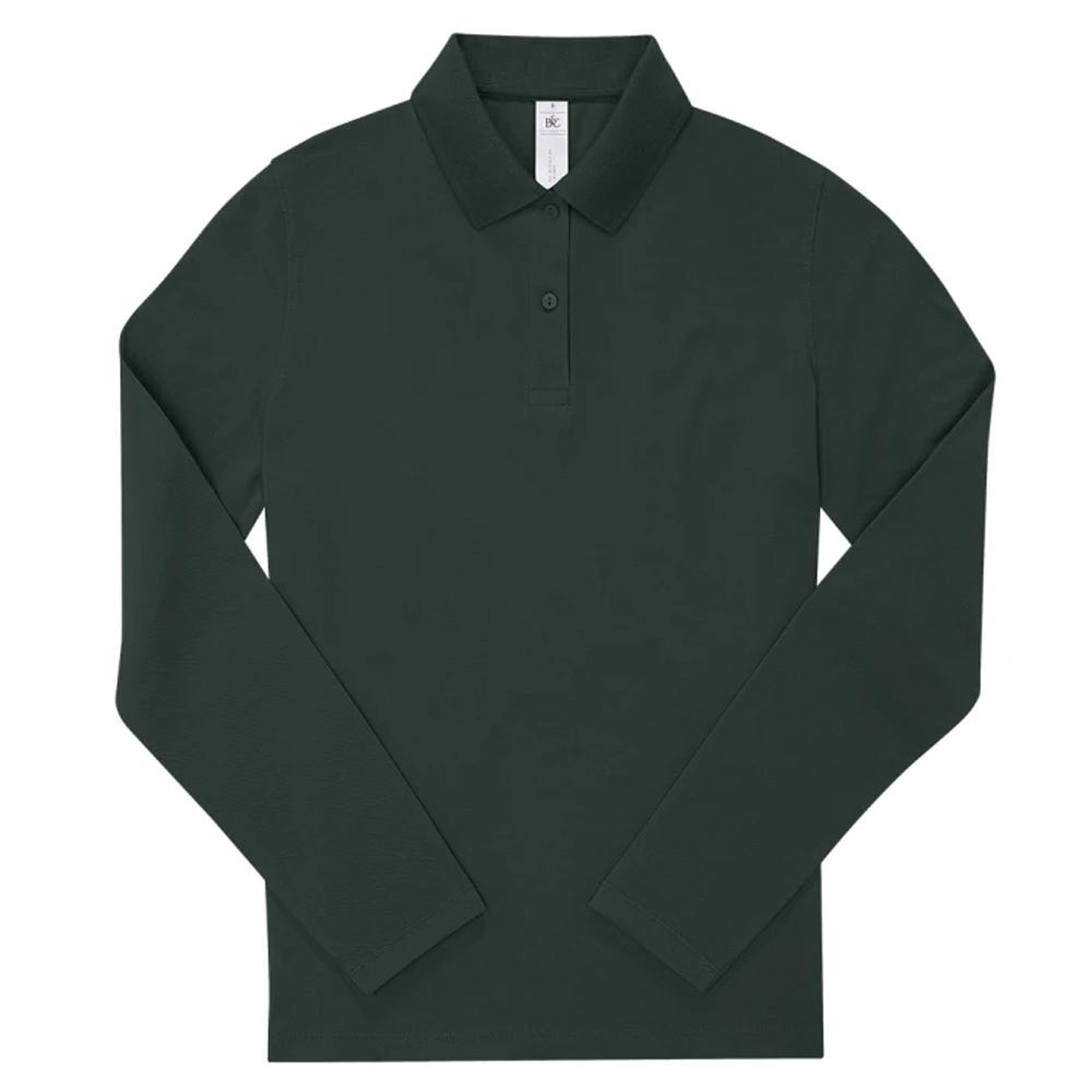 B&C Womens/Ladies My Polo 180 Long-Sleeved Polo Shirt