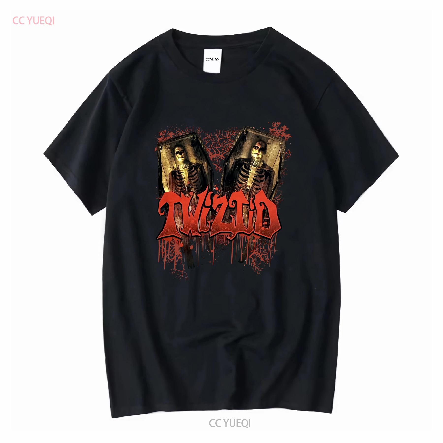 

Twiztid New Years Evil 2011 Black T Shirt Mens Size Large Psychopathic vintage Washed Stretched Stylish Top For Everyday Wear 4XL