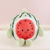 Cute Summer Run Watermelon Doll Girls Dormitory Throw Pillow Children Holiday Gift Sleeping Tie