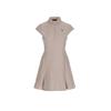 Bermudagrass Cap Sleeve Dress Beige