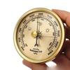 70mm Pointer Barometer Golden Adjustable Liquidless Air Pressure Gauge for Home