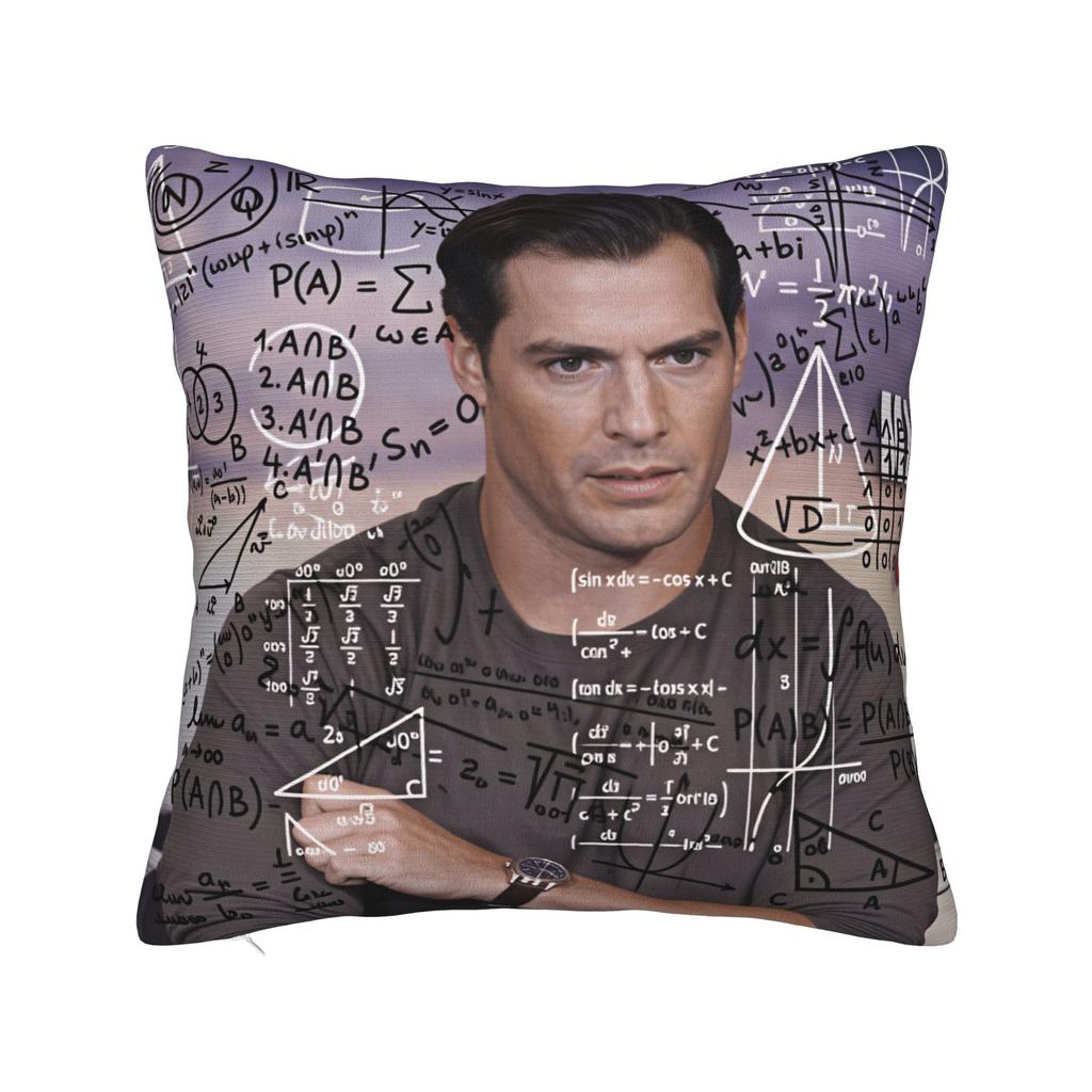 Henry cavill Pillow Case Soft Pillow Cover Morden Pillowcases For Sofa Car Home Decor