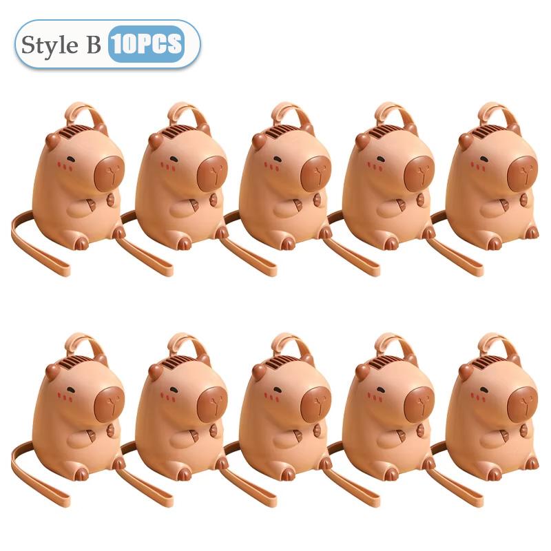 Create Cute Desktop Indoor Small Fan Hot Selling Cartoon New Practical Usb Rechargeable Handheld Fan Cool Office Gift Fan
