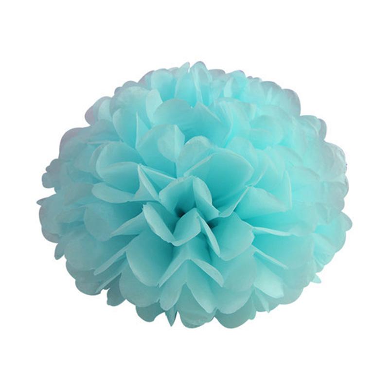 5pcs 6''-12'' Tissue Paper Pompoms Wedding Decorative Paper Flowers Ball Baby Shower Birthday Party Decoration Paper Pom Poms