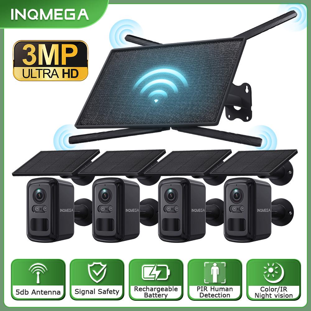 

Smart Solar 4G Battery Camera Set with 3MP HD Full Color Night Vision
