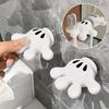 Cartoon Palm Tree Suction Cup Bathroom Waterproof Toothbrush Towel Rack Multifunctional Data Cable Storage Hook