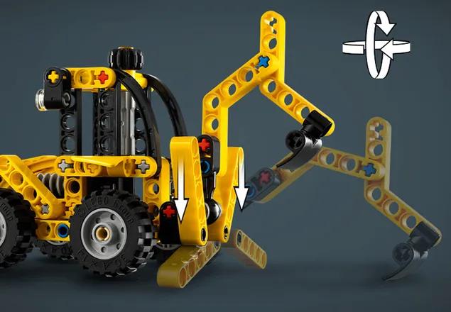 Lego Technic 42197 Backhoe Loader 7+ (elements: 104)