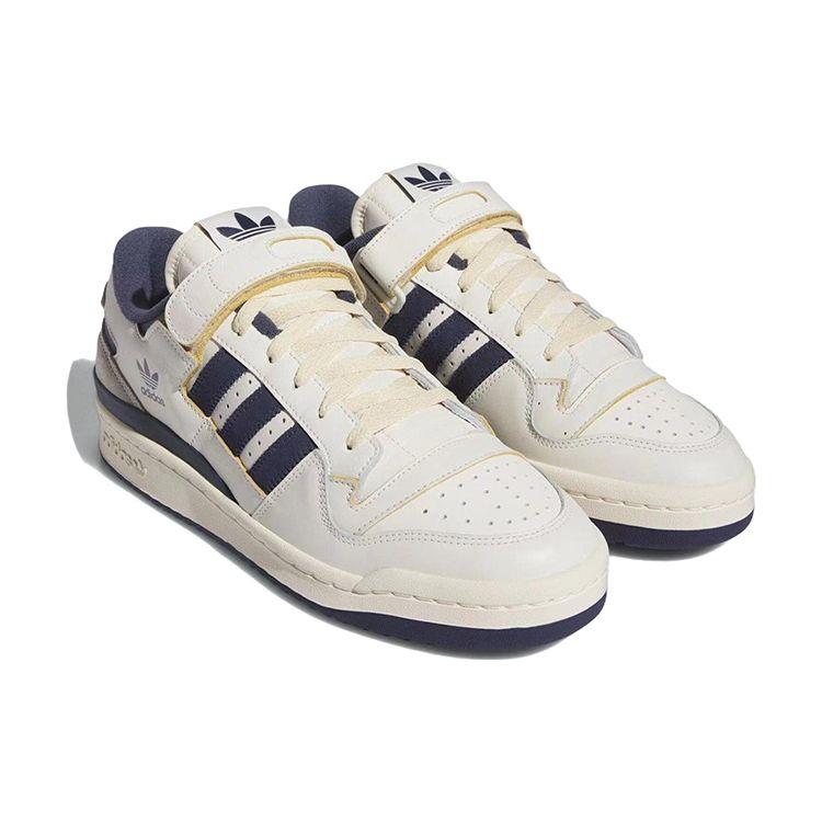 adidas Forum 84 Low Off White Shadow Navy Men Sneakers Cream-White IE9935