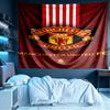 Manchester United F.C Print Tapestry, Lightweight Wall Hanging, for Bedroom, Dorm, Living Room, Home Art Decor - Birthday Christmas Gift for Friends