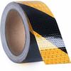 Reflective Tape - AIMOONSA - 5 Cm X 25 M - Yellow and Black - PVC Adhesive - 3D Honeycomb Surface