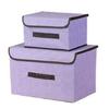 Large Capacity Foldable Non-Woven Fabric Storage Bin for Home Organization