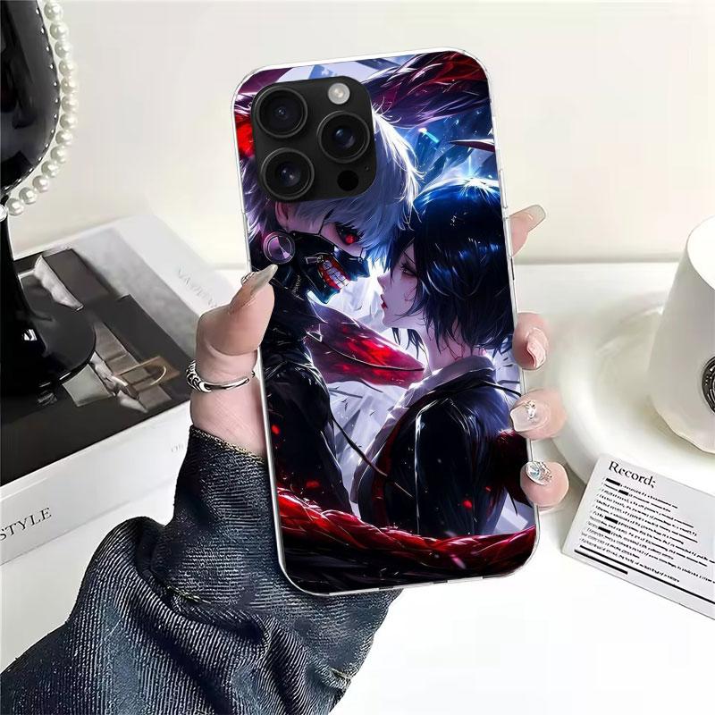 G-Ghoul Tokyo Touka Kirishima Soft Phone Case For IPhone 11 17 Air 16E 16 Pro Max 15 + 14 Plus 13 Mini 12 Apple 7 SE 8 Fundas Co