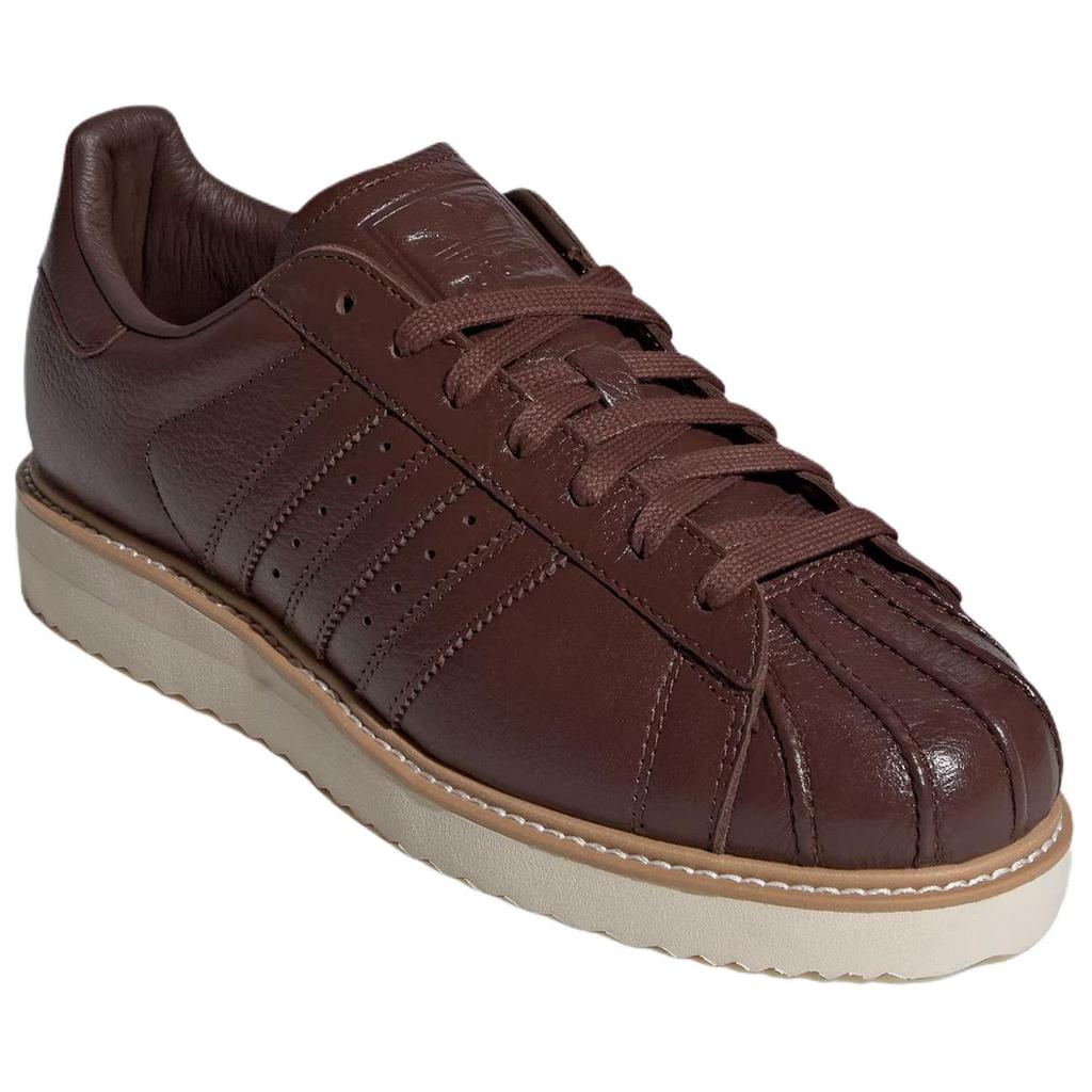 Adidas Originals Superstar Lux Comfortable Versatile Sneakers Unisex Sneakers Brown IH4175