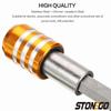 Xiaomi Stainless Steel Extension Rod 60 100 150 mm Yellow Three Slot One Quarter Inch Quick Change Tool Accessory for Drill Power Tools