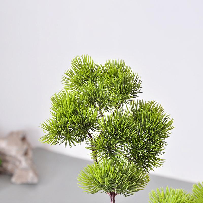 1Pc Wedding DIY Fake Pine Realistic Room Decor Christmas Decortion PVC Artificial Plant Artificial Pine Green Branch